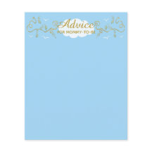 Cartão de Aviso de chá de fraldas "Castelo no Céu"