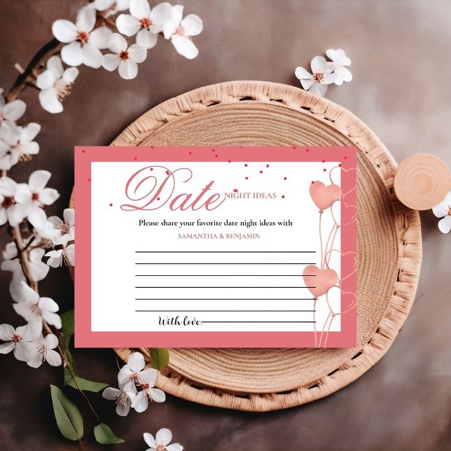 Cartão de Aviso de Data de namorados de Aquarela (Criador carregado)