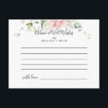 Cartão de Aviso Floral de Casamento de Folhagem Ve<br><div class="desc">Este cartão de conselho floral de folhagem dourada é perfeito para um casamento moderno. A design apresenta ouro desenhado à mão e folhagem botânica verde com flores rosa, pinceladas e brancas, inspiradoras belezas naturais. Estas cartas são perfeitas para um casamento, chá de panela, chá de fraldas, festa de formatura e...</div>