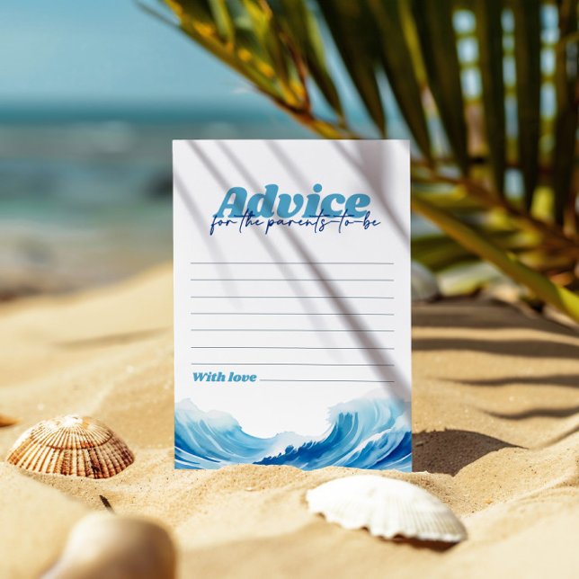 Cartão de Aviso para Bebê no Chá de fraldas do Con (Criador carregado)