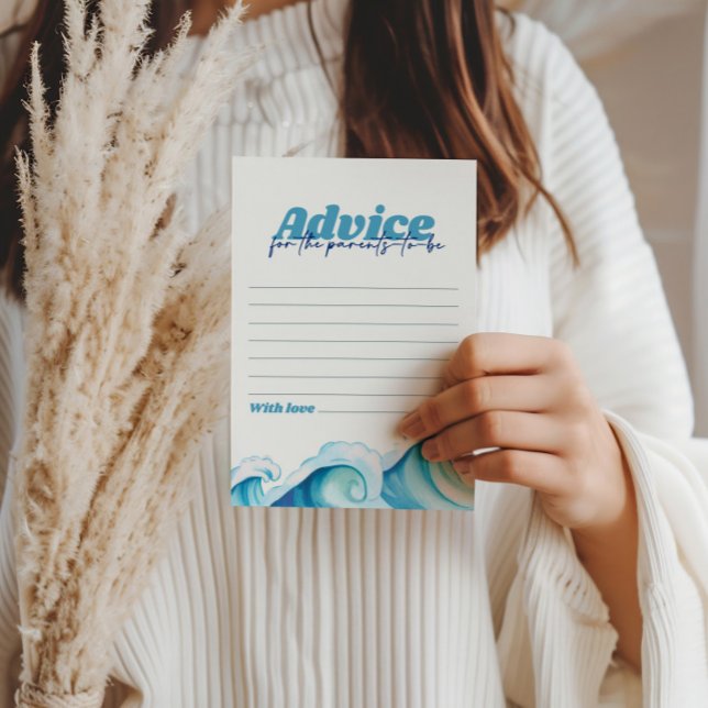 Cartão de Aviso para Bebê no Chá de fraldas do Con (Criador carregado)