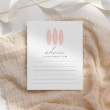 Cartão de Aviso para Chá de fraldas de Bebê sobre 