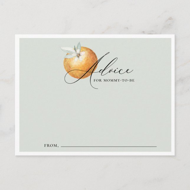 Cartão de Aviso para Chá de fraldas de Tema Pequen (Frente)