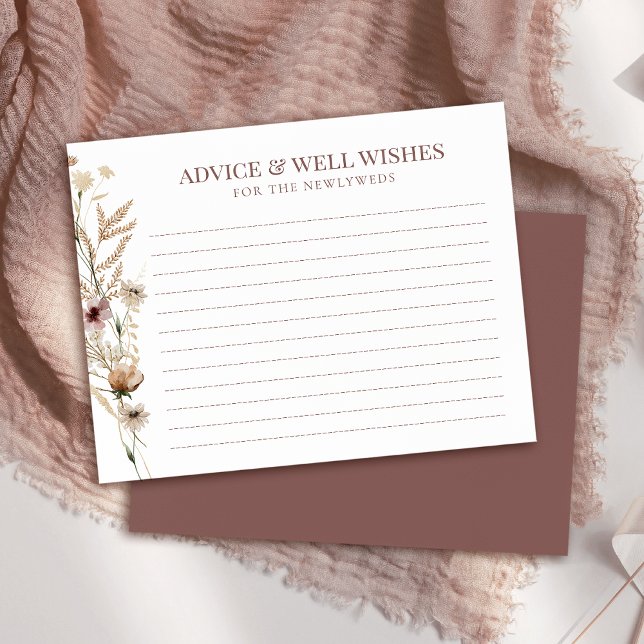 Cartão de Aviso para Chás de panela de Flor Selvag (Criador carregado)