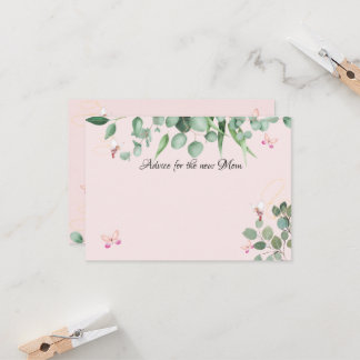 Cartão de Aviso para Fadas de Madeira