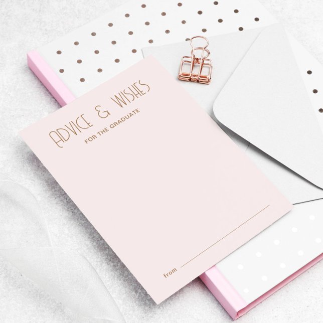 Cartão de Aviso para Formando de Tipografia Modern (Criador carregado)