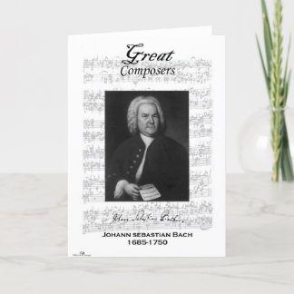 Cartão de BachGreetings