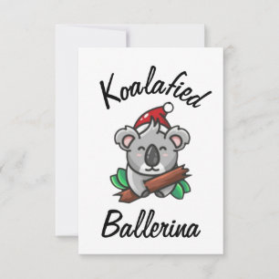 Cartão de Bailarina Koalafied