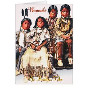 Cartão De "banda Weminuche dos Utes "