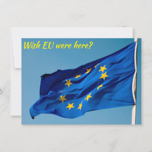 Cartão de bandeira da UE