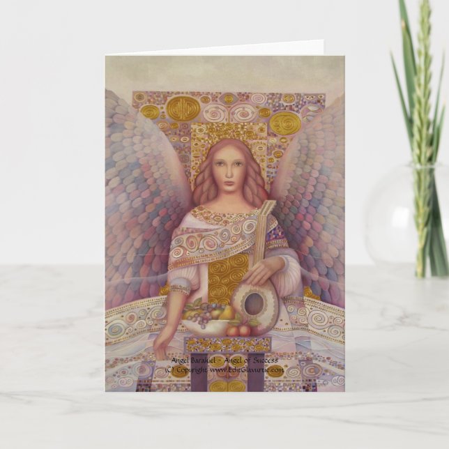 Cartão de Barakiel do anjo (Frente)