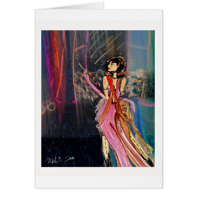 Cartão De bastidores (Frente)