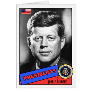 Cartão de beisebol de John F. Kennedy