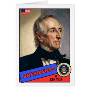 Cartão de beisebol de John Tyler