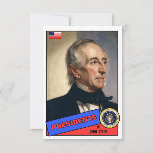 Cartão de beisebol de John Tyler