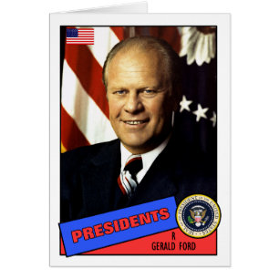 Cartão de Beisebol do Gerald Ford