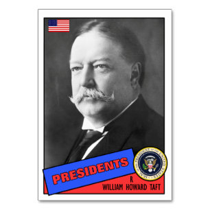Cartão de Beisebol William Howard Taft