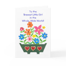 Cartão de Bem Personalizável para uma Criança com