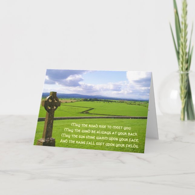 Cartão de Bênção Celta (Frente)