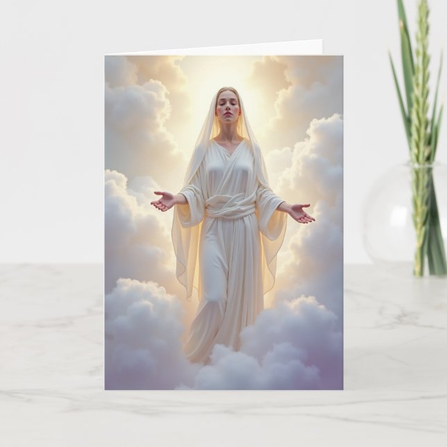 Cartão de Bênção da Paz Celestial (Frente)