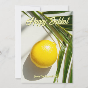 Cartão de Bênção 🍋 Lemon Palm