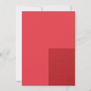 Cartão de Bloco Direito Vermelho de Tomate – Perso