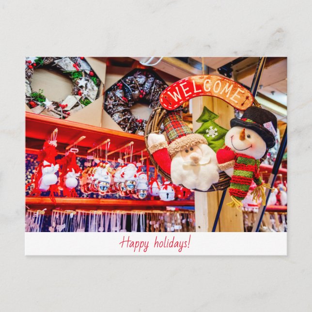 Cartão de boas festas (Frente)