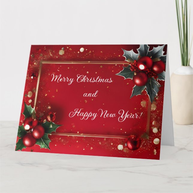 Cartão de Boas Festas (Frente)