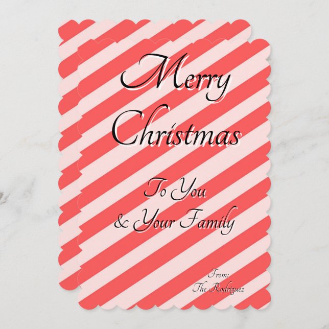 CARTÃO DE BOAS FESTAS (Frente/Verso)