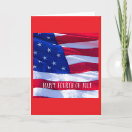 Cartão de Boas Festas 4 de Julho