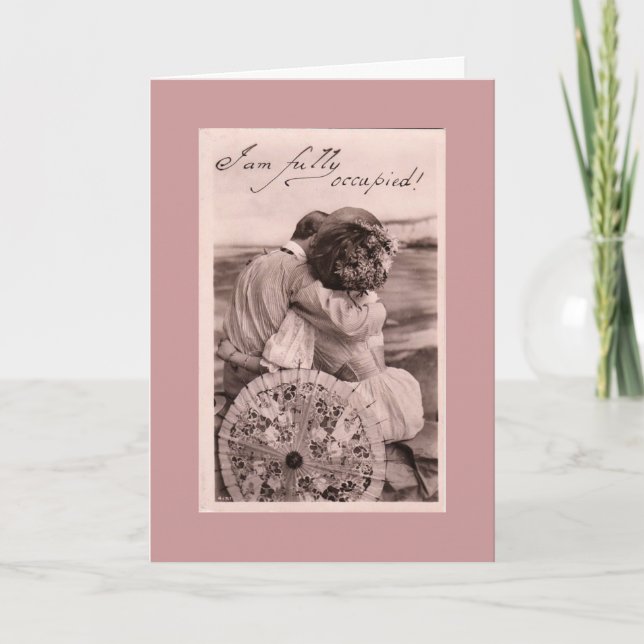 Cartão de Boas Festas Antigo (Frente)