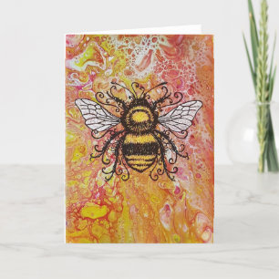Cartão de Boas Festas 'Bee Mine'