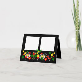 Cartão de Boas Festas com Foto/Env