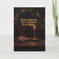 Cartão de Boas Festas da Sala de Leitura Aconchega