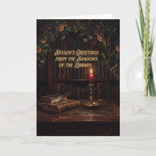 Cartão de Boas Festas da Sala de Leitura Aconchega