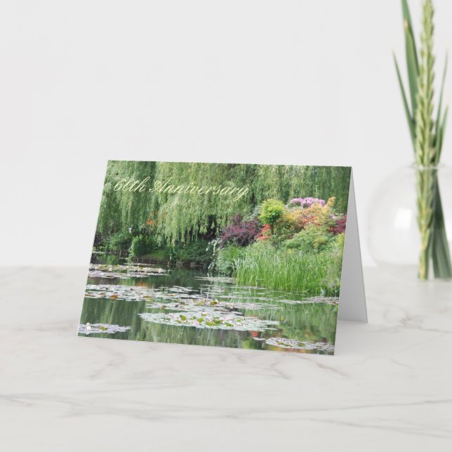 Cartão de Boas Festas de 60º Aniversário (Frente)