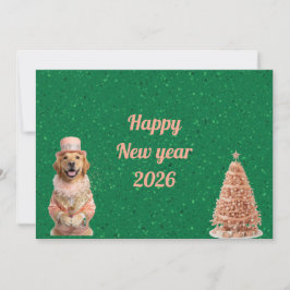 Cartão de Boas Festas de Ano Novo Épico 2026