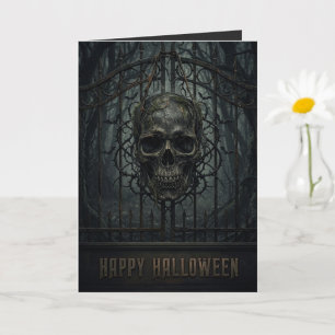 Cartão de Boas Festas de Halloween Personalizado p