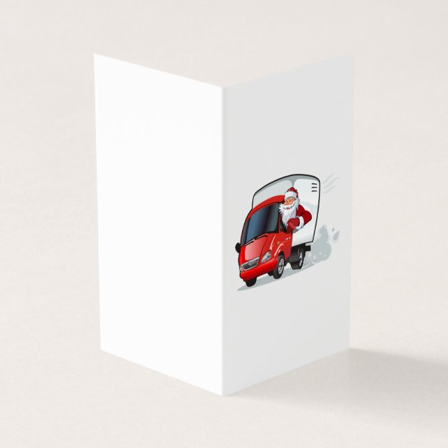 Cartão de Boas Festas de Natal (Exterior)