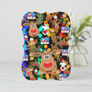 Cartão de Boas Festas de Natal