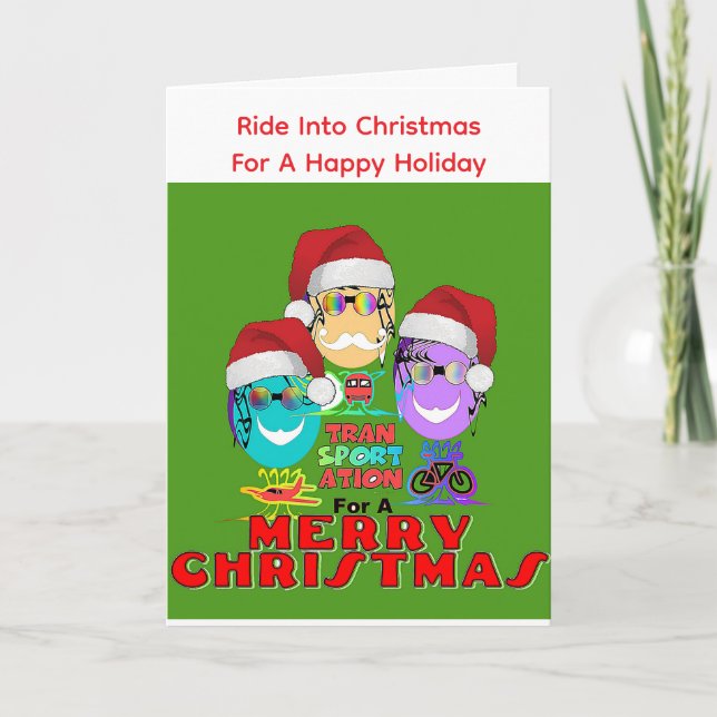 Cartão de Boas Festas de Natal (Frente)