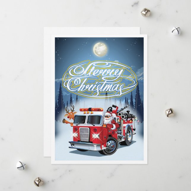 cartão de Boas Festas de Natal (Frente/Verso In Situ)