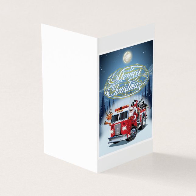 cartão de Boas Festas de Natal (Exterior)