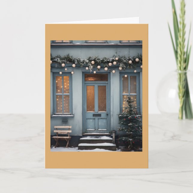 Cartão de Boas Festas de Natal (Frente)