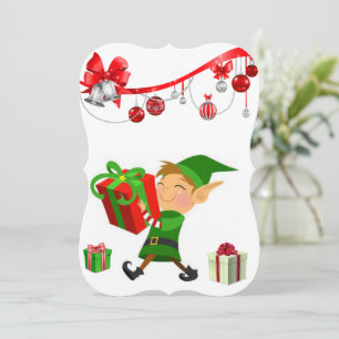 Cartão de Boas Festas de Natal, Elfo