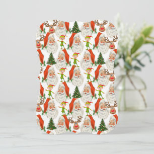 Cartão de Boas Festas de Natal, Papai Noel