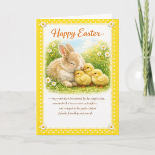 Cartão de Boas Festas de Páscoa