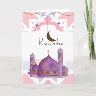 Cartão de Boas Festas de Ramadan