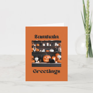 Cartão de Boas Festas de Samhain