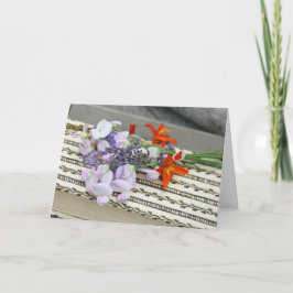 Cartão de Boas Festas Dia das Mães Dobrado Feliz D